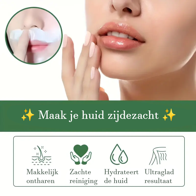 Rozino - Gezichtshaarverwijderaar - Kokos olie - Haarverwijderaar