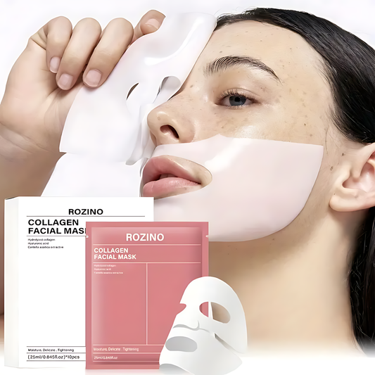 Rozino - Bio Collageen Real Deep Mask - Deep Night Masker - 10 stuks