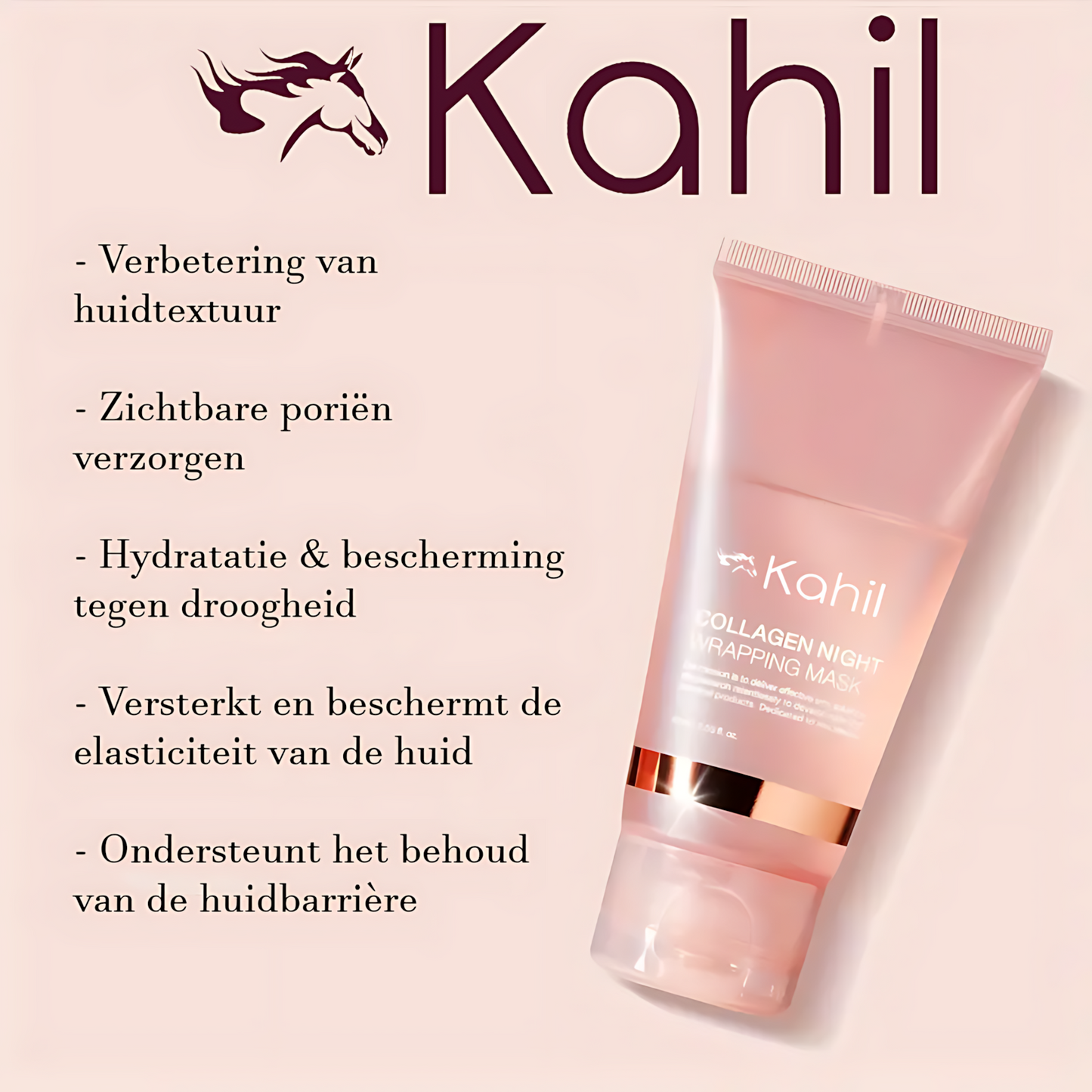 Kahil - Night Wrapping Collagen Masker - Korean Beauty Collageen Gezichtsmasker