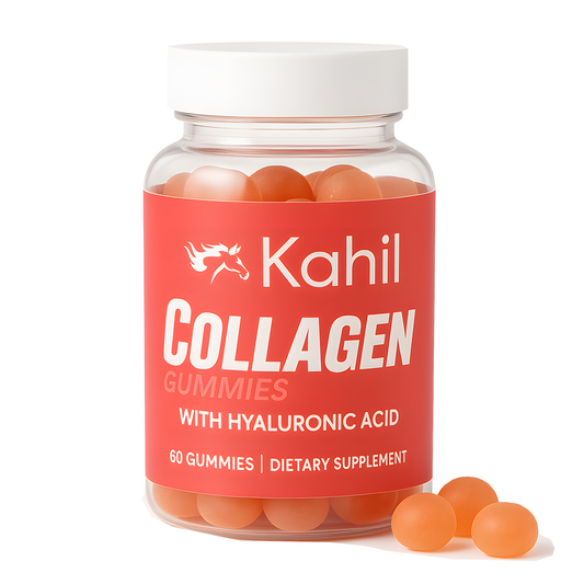 Kahil - Collageen met Hyaluronzuur - Huidverhelderend Hydraterend Verstevigend - 60 Gummies