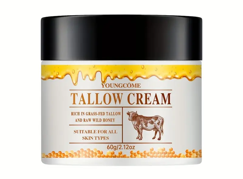 Beef Tallow - Honing en Vanille - Whipped - Grasgevoerd - Balm - Zalf