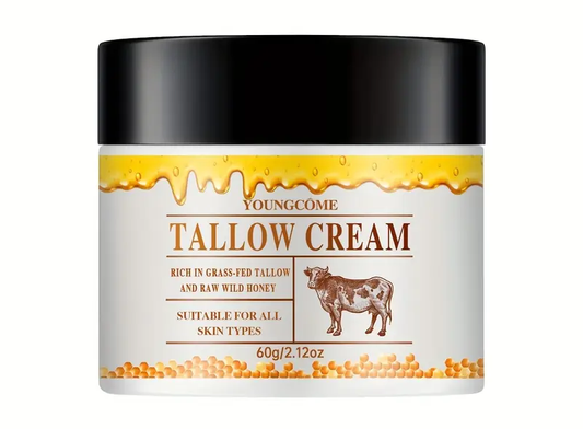 Beef Tallow - Honing en Vanille - Whipped - Grasgevoerd - Balm - Zalf