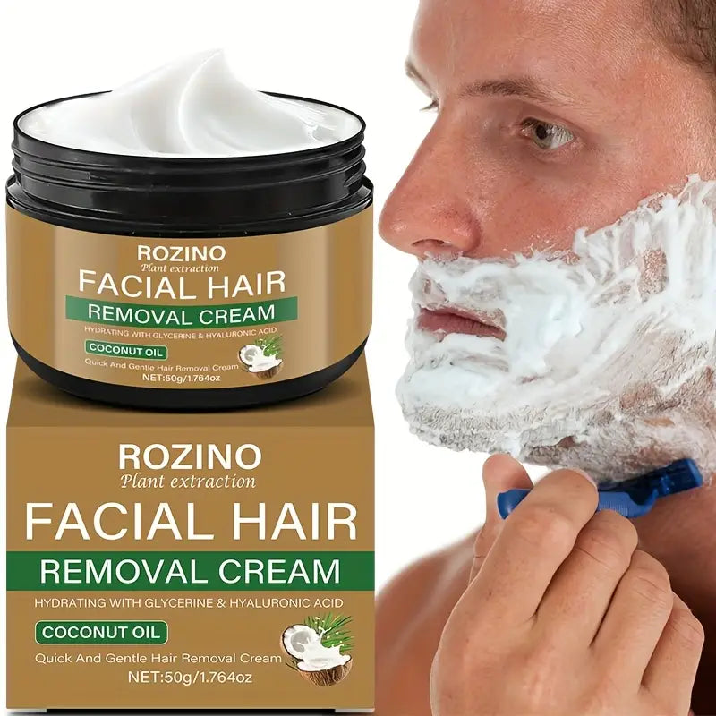 Rozino - Gezichtshaarverwijderaar - Kokos olie - Haarverwijderaar
